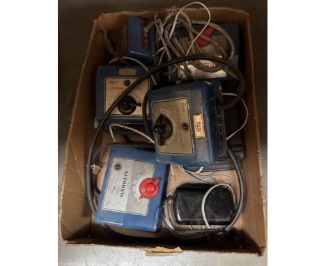 4 Marklin model railway power supplies