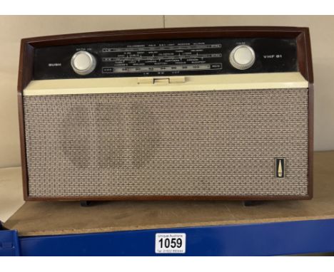 A vintage Bush radio