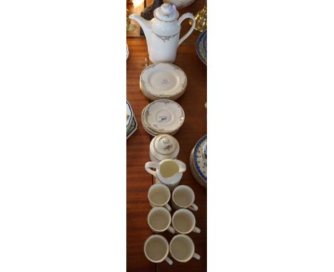 A Royal Doulton Nova pattern tea service.