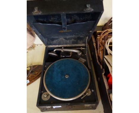 A vintage Atonia record player.