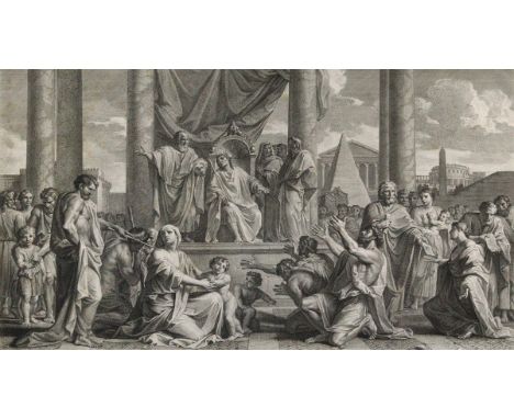 Dupuis, Charles: (1685 Paris 1742). Misericordia et Magnificentia Opus Ejus. Ch. Dupuis nach Noel Coypel. Kupferstich. Um 171