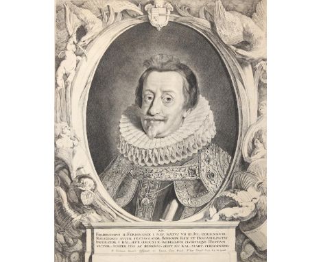 Sompel, Pieter van: (um 1600 Antwerpen - um 1644). Ferdinandus II, Ferdinand I Nep. ... 1619...1637. Bl. 12 der Europäischen 