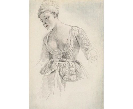 Klimsch, Eugen Johann Georg: (1839 Frankfurt a.M. 1896), zugeschrieben. 3 skizzenhafte Bleistiftzeichnungen/Vorstudien. O.J. 