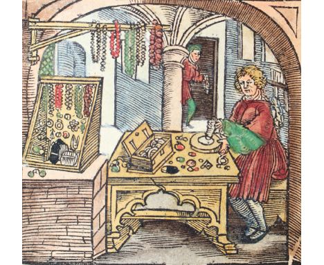 (Rösslin,E.: Kreuterbuch, von aller Kreuter, Gethier, Gesteine u. Metal, Natur, nutz u. gebrauch...). Ffm., Egenolff 1538. 4°