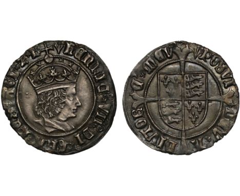 Henry VII (1485-1509), silver Groat, Profile Issue, crowned bust in profile right, treble band to crown, Latin legend and bea