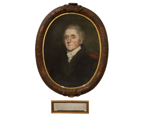 A portrait of Sir William Bolland (1772-1840) c.1830, oil on canvas on board, Bolland was Baron of the exchequer during the r