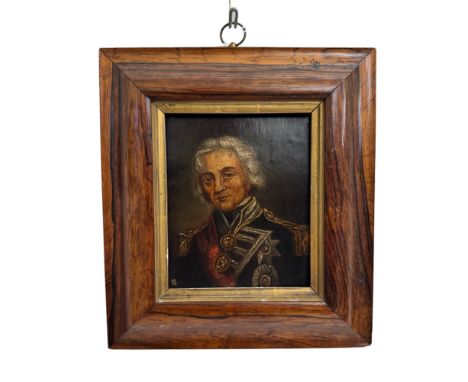 British School, 19th Century - Horatio, First Viscount Nelson, a portrait after the original painting by John Hoppner R.A. (1