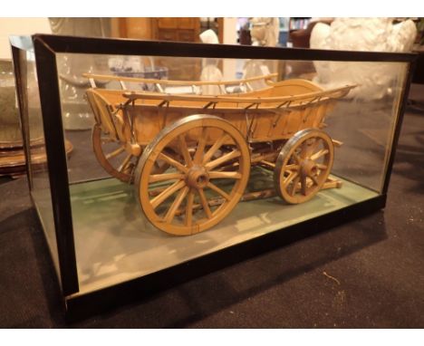 Monmouthshire farm wagon scale model cart made from plans all parts cut to size by hand to produce a perfect miniature reprod