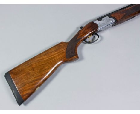 A good 12 bore over and under shotgun by Beretta, Serial No. P24834B, Model S687, Silver Pigeon, with 30ins blued steel barre