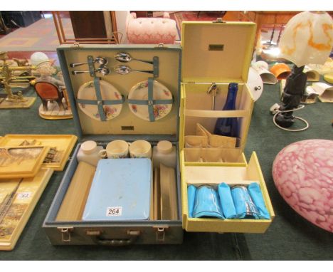 Brexton picnic hamper & another