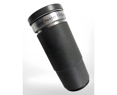 A Leitz Hektor F=15mm 1:2.5 lens.