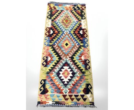 A Chobi Kilim runner, 148 cm x 63 cm 