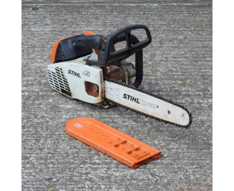 A Stihl MS 192T petrol chainsawHas compression, but will not start.