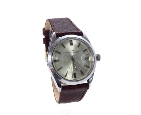 Tudor Prince Oyster Date Rotor Self-Winding stainless steel gentleman's wristwatch, ref. 7996, ser. no. 546605, circa 1965, s