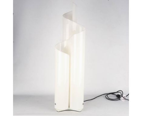 VICO MAGISTRETTI for ARTEMIDE, a 1970s' First edition Mezzachimera Chimera table lamp with moulded makers mark on base, heigh