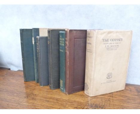 BALFOUR A. J. &nbsp;A Defence Of Philosophic Doubt. Orig. cloth. 1879; also J. W. Mackail, The Odyssey Translated In Verse, i
