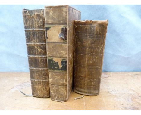THE LONDON MAGAZINE.  Eng. plates & maps. Poor bdgs. Vol. for 1776; also 2 other vols.  (3).Condition report:2 Foreign maps o