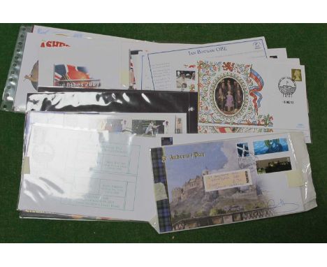 Autographed First Day Covers, including thirteen signatures (unverified), including Greg Norman, Colin Cowdrey, Andy Murray, 