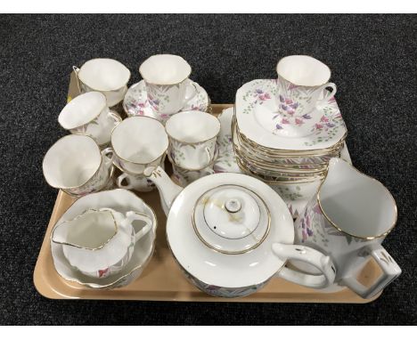 A forty two piece Wellington china tea service 