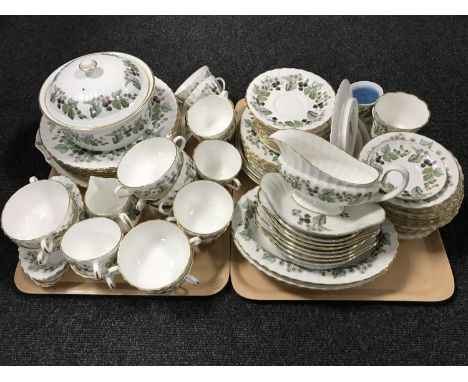 An extensive Royal Worcester Lavinia tea and dinner service 