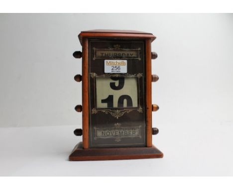 Vintage desk calendar