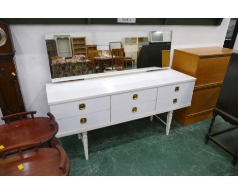 Austinsuite mid century dressing table with six short drawers 