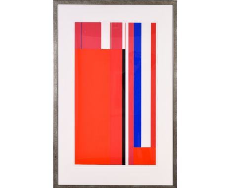 Artist: IIya Bolotowsky (Russian, 1907-1981)Title: "Portfolio III"Dimensions: 33 3/4 x 19 in; Frame 45 x 29 1/2 in.Date: 1965