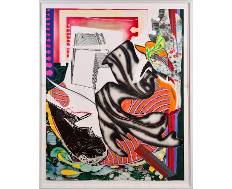 Artist: Frank Stella (American, b. 1936)Title: "Moby Dick Series"Dimensions: 68 x 54 in; Frame 74 1/2 x 60 3/4 in.Date: 1985M