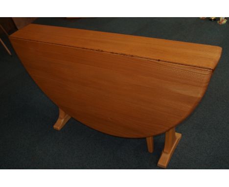 Blonde Ercol Dropleaf table - 72cm High and 140cm wide