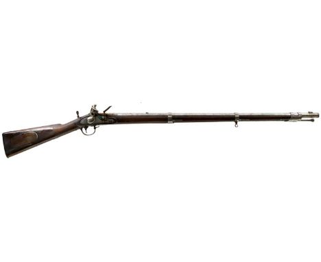 36inch sighted barrel stamped JH over P, replaced barrel tang, bevelled lock with brass pan, stamped US over DERINGER over PH