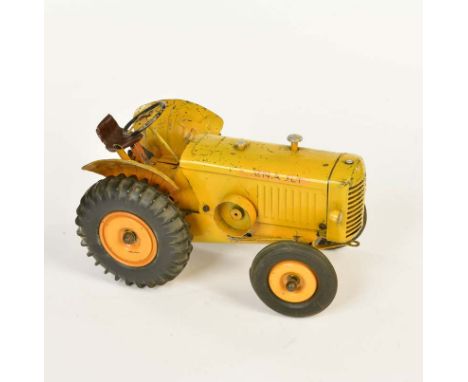   CIJ, Renault Traktor, France, 18 cm, Blech, UW ok, LM, 1 Radmutter am Vorderrad fehlt, Z 3        CIJ, Renault Tractor, Fra