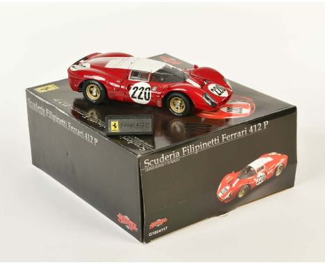   Gmp, Ferrari 412 P, 1:18, Okt, Z 1        Gmp, Ferrari 412 P, 1:18, box, C 1      