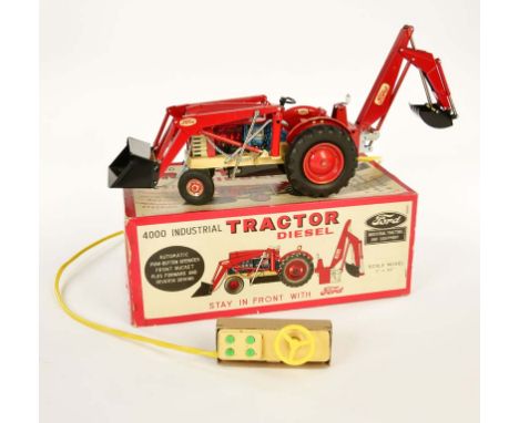   Cragstan, Ford Tractor Diesel, Japan, 33 cm, Blech, Bat. Antrieb ok, Okt geklebt, Z 1        Cragstan, Ford Tractor Diesel,