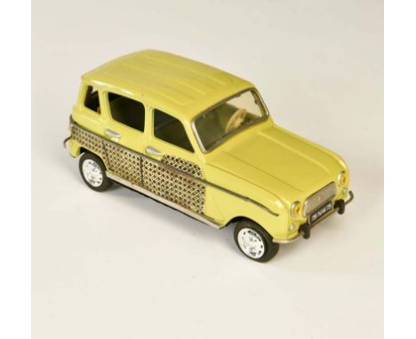   Joustra, Renault R 4 "Parisien", France, 19,5 cm, GemBw, Friktion ok, Bodenblech original ?        Joustra, Renault R 4 "Pa