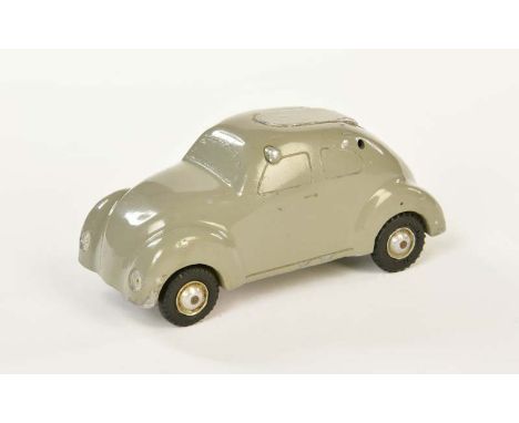   Baier, VW Käfer Feuerzeug, 10,5 cm, min. LM, 50er Jahre        Baier, VW Käfer Lighter, min paint d., from the 50s      
