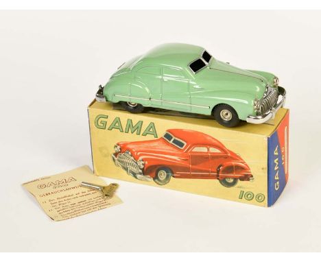   Gama, Schuco Patent Car 100, US Z. Germany, 16 cm, Blech, UW ok, Okt Z 1, Z 1        Gama, Schuco Patent Car 100, US Z. Ger