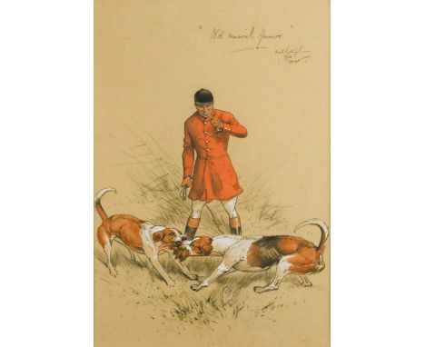 Basil Nightingale (1864-1940) 
'With Musical Honours'signed and dated 'Basil Nightingale / 1920 / copyright' and inscribed wi