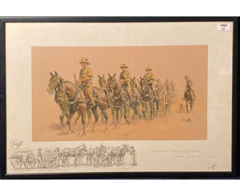 § Charles Johnson Payne 'Snaffles' (British, 1884-1967) 
Ubique meant - Bank, Olborn, Bank - A Penny all the way (R. K.)signe