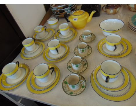 A Balmoral china, part tea set and some Royal Doulton, Countess duo's