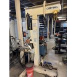 Coffing Hoist Test Stand, 10 Ton Capacity, W/ Misc Chains And Holders