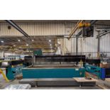 2013 Techni TJ5000-X2, 10' x 15' Table, Quantum ESP 50 HP Intensifier Pump, 11,213 Hours