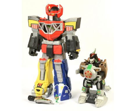 Fisher Price Imaginext Power Rangers loose sets x 2 includes Dragonzord R/C and Megazord, with figures and accessories, Good 