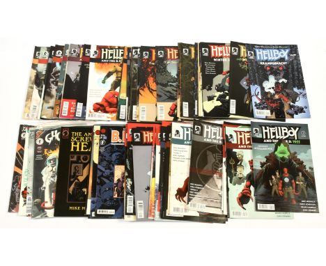 Dark Horse Comics Hellboy and related comics x 74, includes stories Krampusnacht (key issue), Winter Specials 2016 - 2019, Th