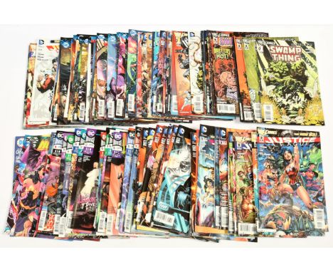 Quantity of various DC Comics x 206 includes Legends (1986) #1 - #6 of 6, The Flash #143 - #150, New 52! Superman #0 - #12 pl