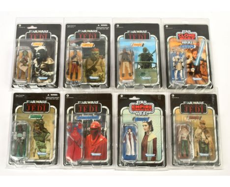 Hasbro Star Wars Vintage Collection 3 3/4" figures x 8 including Wooof VC24,Kithaba VC56, Princess Leia Bespin VC111, Emperor