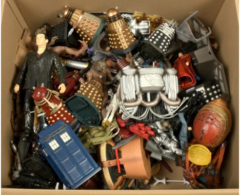 Quantity of Character Options modern Doctor Who figures, play-sets and accessories, generally Good incomplete. (qty)