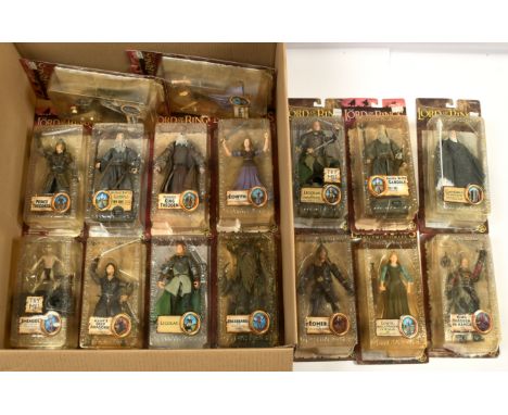 Toy Biz The Lord of the Rings The Two Towers figures x 16 includes Balrog Battle Gandalf, Treebeard, Smeagol, Helm's Deep Ara
