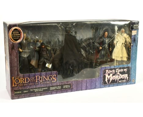 Toy Biz The Lord of the Rings Return of the King Black Gate of Mordor figure gift pack (Legolas, Gimli, The Mouth of Sauron w
