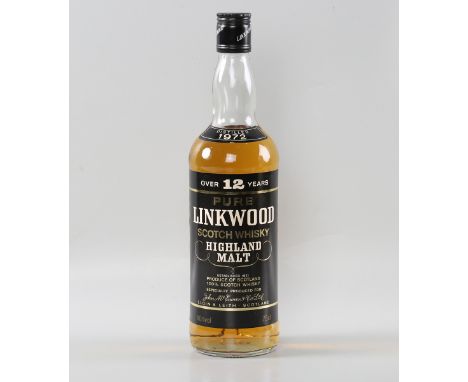 Linkwood 12 year old Highland malt Scotch whisky, distilled 1972 (1).Buyer’s Premium 29.4% (including VAT @ 20%) of the hamme