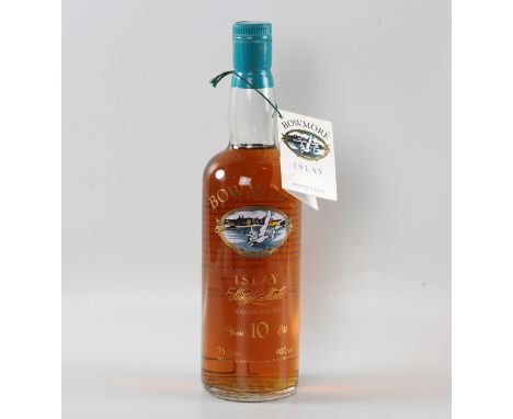 Bowmore Islay 10 year old single malt Scotch whisky (1).Buyer’s Premium 29.4% (including VAT @ 20%) of the hammer price. Lots
